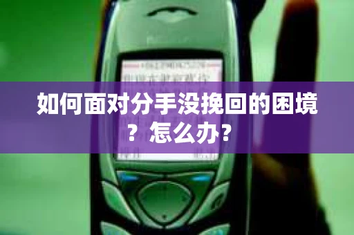 如何面对分手没挽回的困境？怎么办？