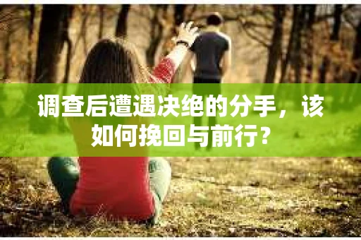 调查后遭遇决绝的分手，该如何挽回与前行？