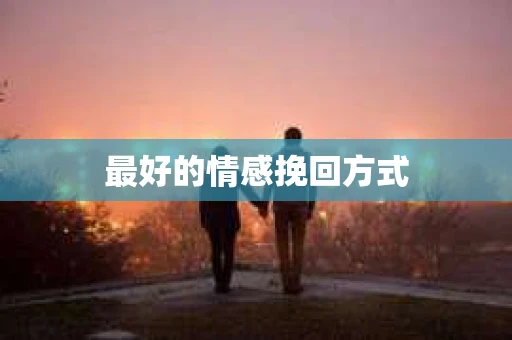 最好的情感挽回方式