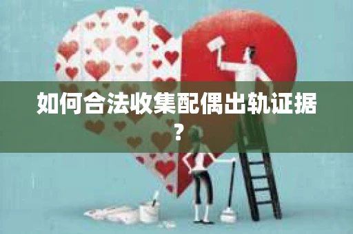 如何合法收集配偶出轨证据？
