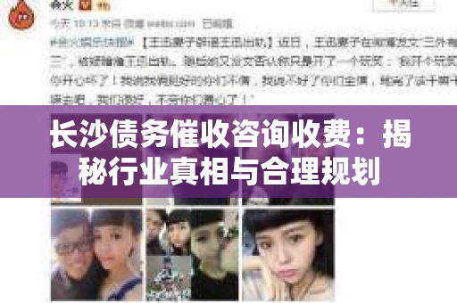 长沙债务催收咨询收费：揭秘行业真相与合理规划