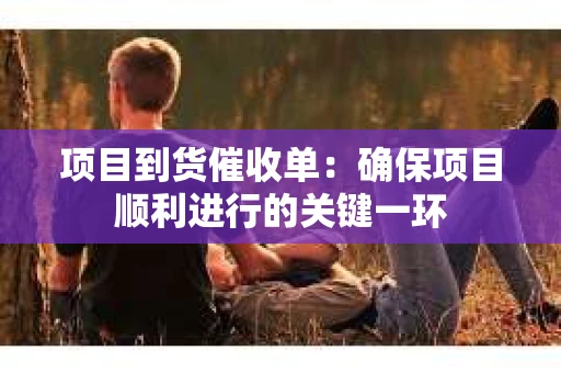 项目到货催收单：确保项目顺利进行的关键一环