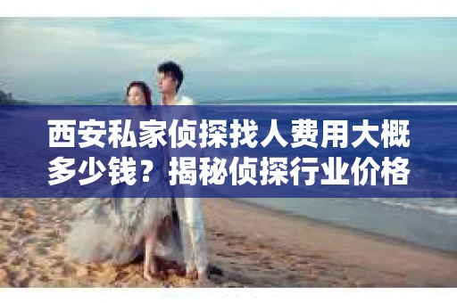 西安私家侦探找人费用大概多少钱？揭秘侦探行业价格之谜