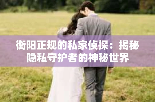 衡阳正规的私家侦探：揭秘隐私守护者的神秘世界