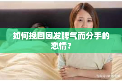 如何挽回因发脾气而分手的恋情? 如何挽回因发脾气而分手的恋情?