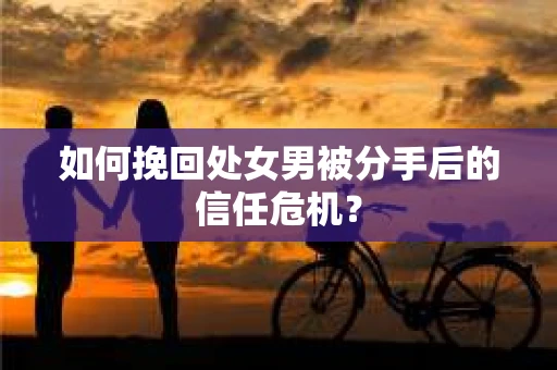 如何挽回处女男被分手后的信任危机？