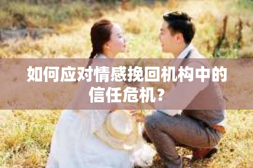 如何应对情感挽回机构中的信任危机？