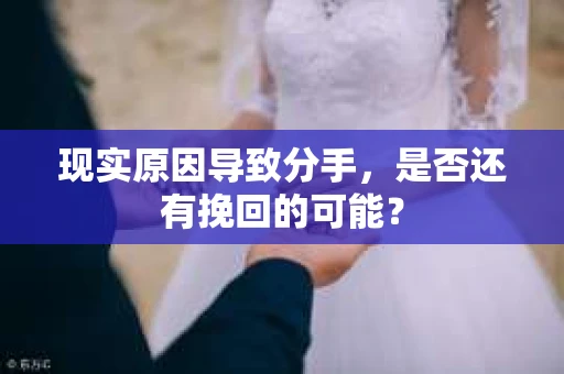 现实原因导致分手,是否还有挽回的可能? 现实原因导致分手,是否还有挽回的可能?