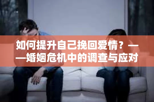 如何提升自己挽回爱情？——婚姻危机中的调查与应对策略