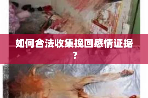 如何合法收集挽回感情证据？